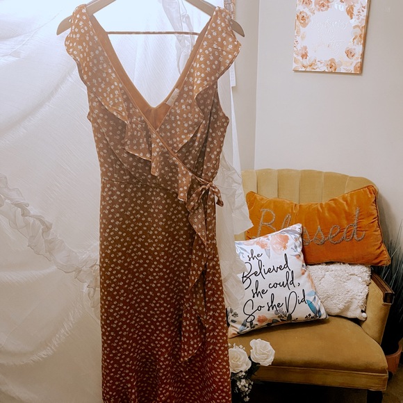 Floral Ruffle Maxi Dress - Picture 6 of 7